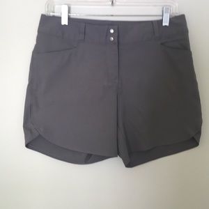 Adidas ladies 6 gray golf shorts